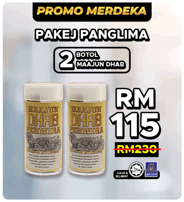 PAKEJ PANGLIMA (2 botol)